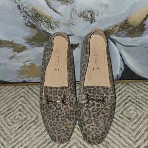 Joie Brown Leopard Print Flats